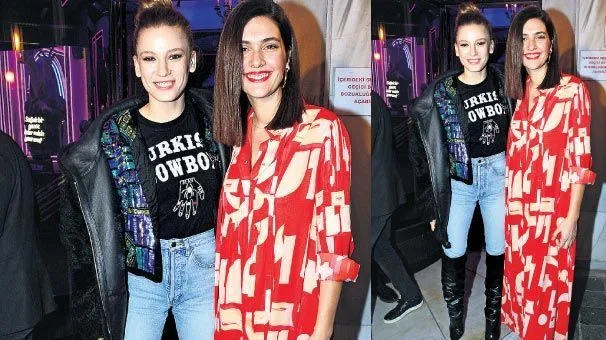 Interesante reunión de Serenay Sarıkaya y Bergüzar Korel