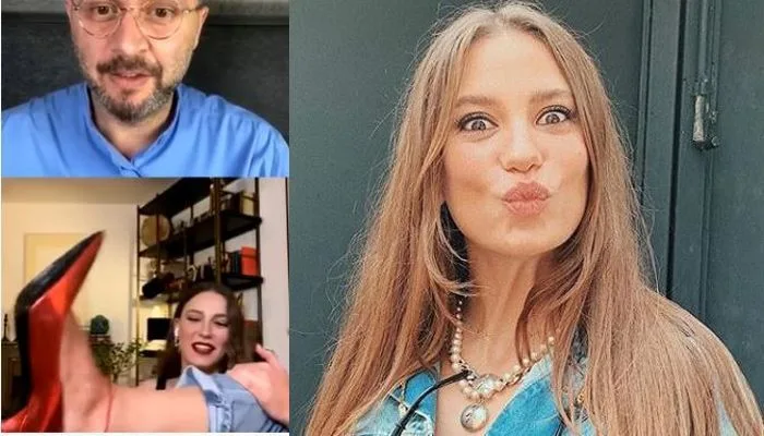 Serenay Sarıkaya hizo un evento en su primera transmisión en vivo