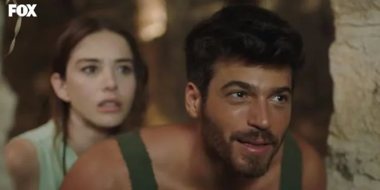 Mr.Wrong series detrás de la cámara Özge Gürel y Can Yaman simpatía