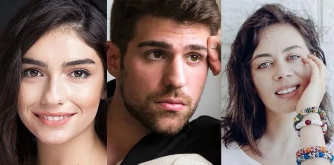 ¡Demet Evgar, Hazar Ergüçlü y Berker Güven pueden encontrarse en la nueva serie!