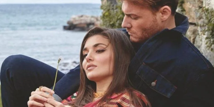Hande Erçel triplicó a su pareja Kerem Bürsin en las redes sociales