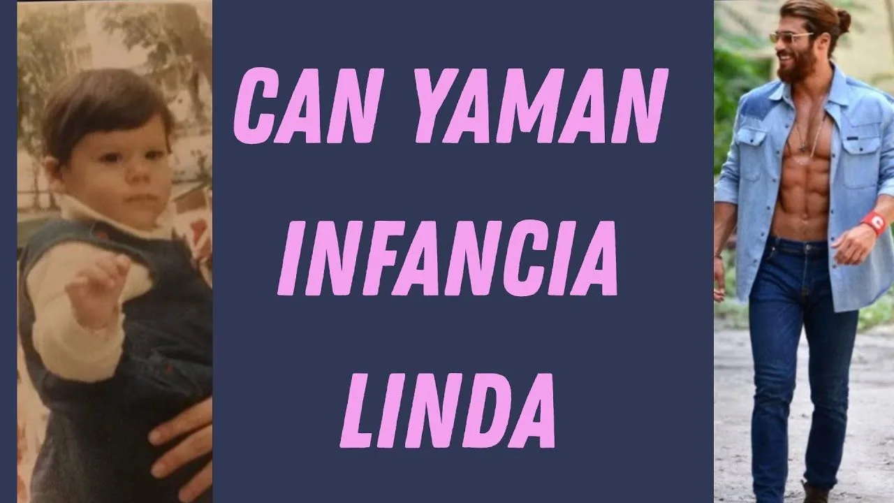 ¡Qué linda es la infancia de Can Yaman!