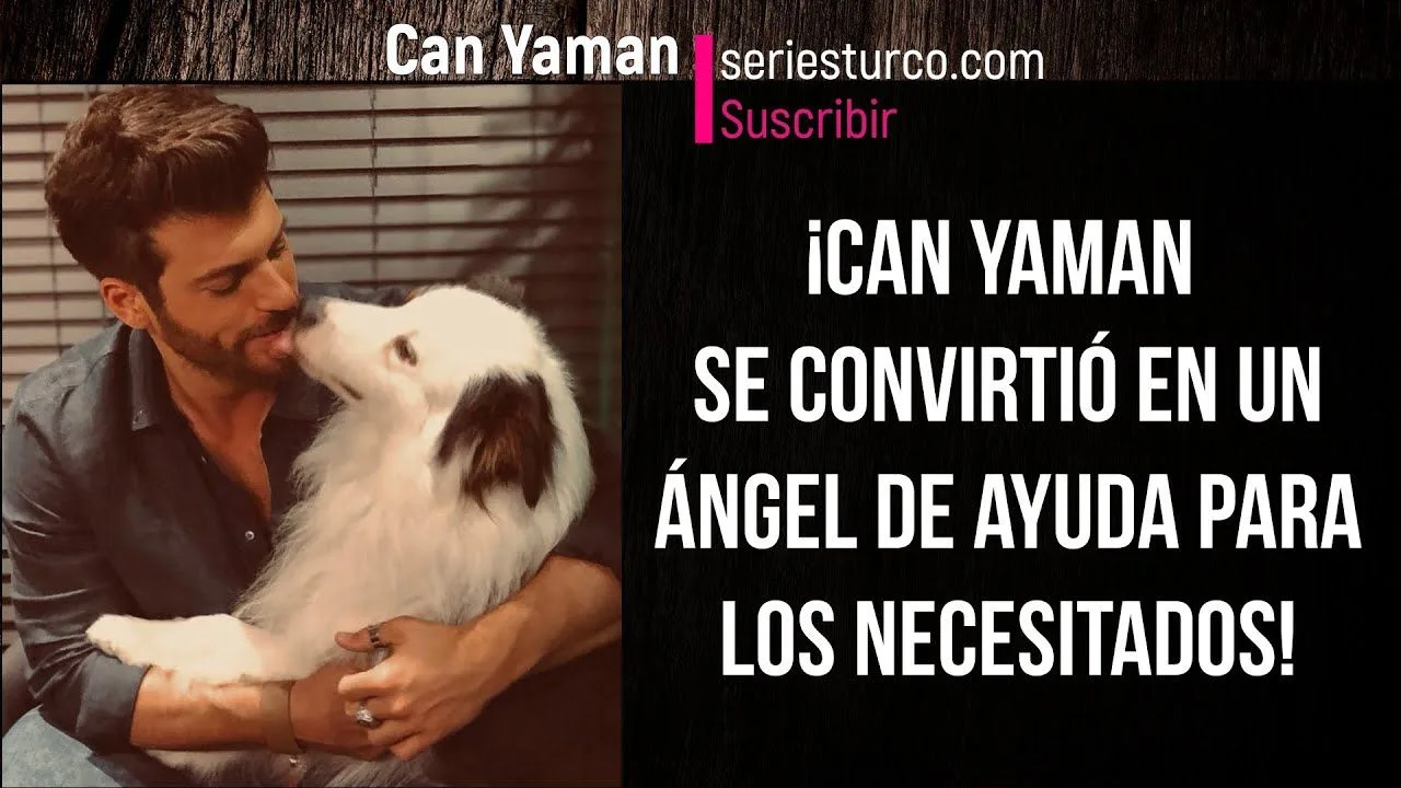 ¡Can Yaman se convirtió en un ángel de ayuda para los necesitados!
