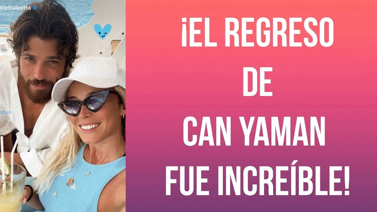 ¡El regreso de Can Yaman fue increíble!
