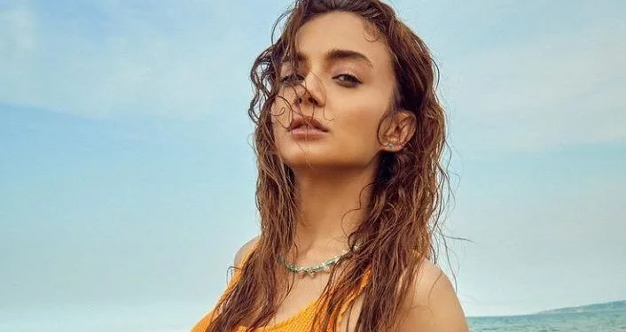 ¡Después de la serie Çukur, Damla Sönmez está muy feliz en su nuevo proyecto!