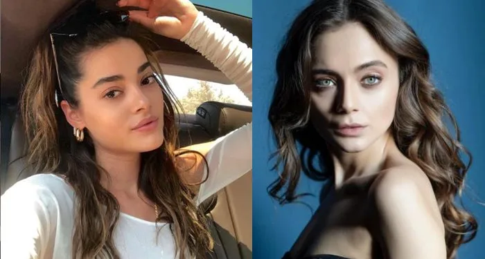 ¡Las nuevas imágenes de Damla Sönmez y Simay Barlas en la serie Aziz son muy bonitas!