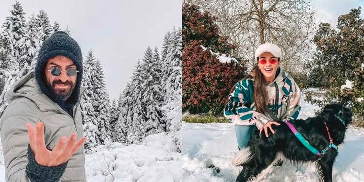 Momentos felices de İsmail Demirci – Hande Soral pareja como niños