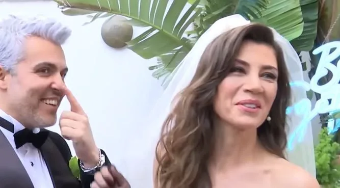 ¡La famosa actriz Gökçe Bahadır se casó! ¡Aquí están los detalles más comentados de la boda!