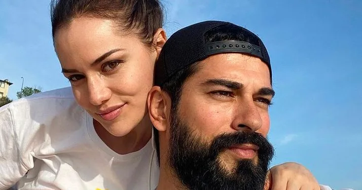 ¡La pareja de Fahriye Evcen y Burak Özçivit compitió en la cancha de baloncesto!