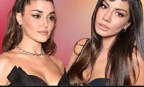 ¡El dúo Hande Erçel y Demet Özdemir compitió por el primer puesto de la lista de las actrices turcas más bellas!