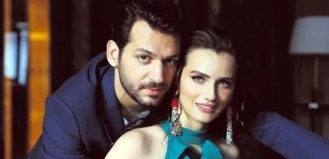 ¡Murat Yıldırım, cuyas hijas nacieron, compartió sus poses sorpresa con su esposa İman Elbani por primera vez!