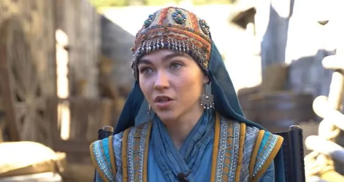 ¡Miray Akay tuvo el momento más difícil de su vida en el set de la serie Kuruluş Osman!