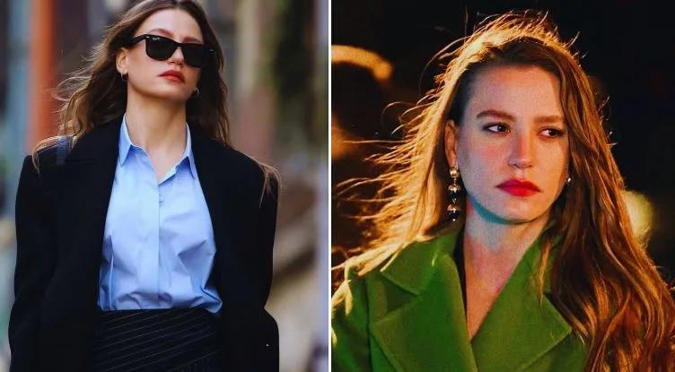 ¡El estilo de Serenay Sarıkaya en la serie Aile es el favorito de las espectadoras!