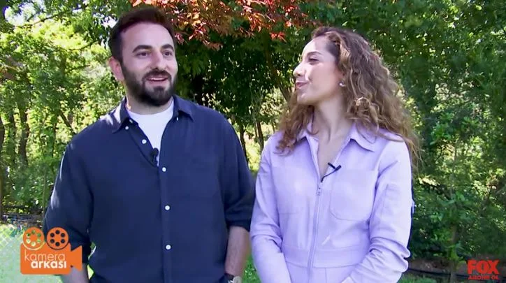¡Cem Gelinoğlu y Özge Özacar, los papeles principales en la serie Kısmet, se llevaban muy bien en el set!