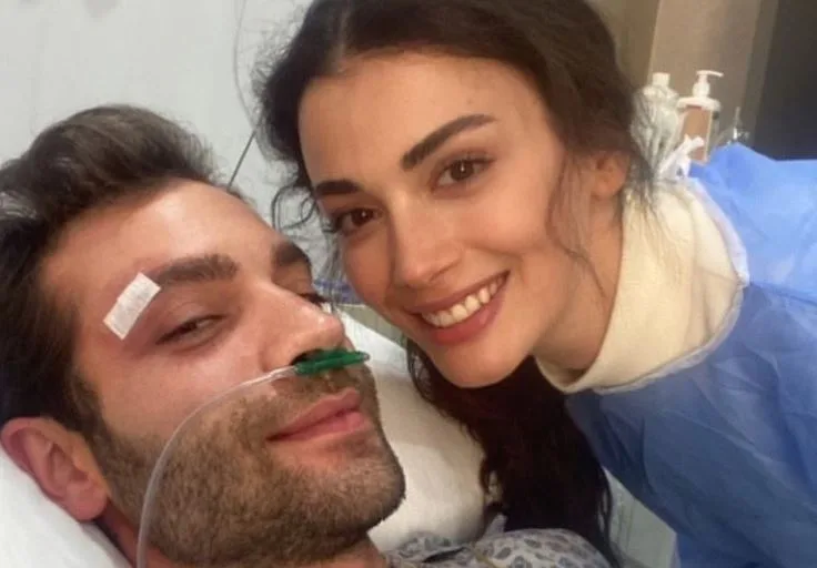 ¡Los elogios de Burak Berkay Akgül a su compañero Özge Yağız en el set de la serie de televisión Safir no podrían haber sido más elegantes que esto!
