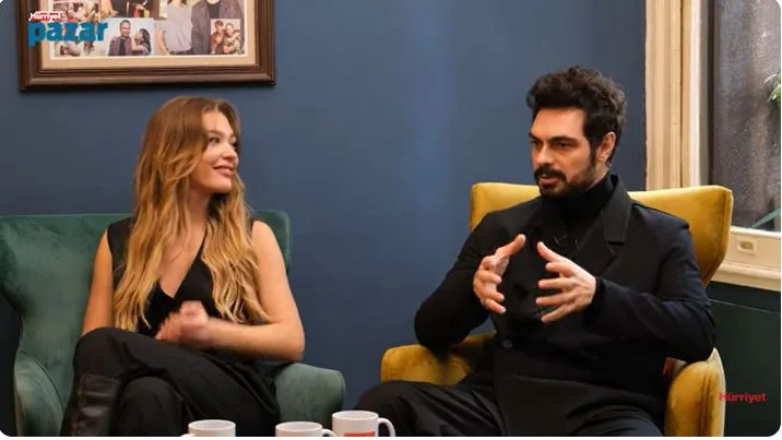 ¡Halil İbrahim Ceyhan elogió a su compañera Melisa Döngel en la serie de televisión Kirli Sepeti!