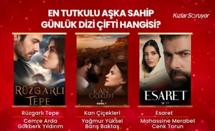 ¡Los jóvenes protagonistas de las series Esaret, Kan Çiçekleri y Rüzgarlı Tepe recibieron el apoyo de la audiencia!